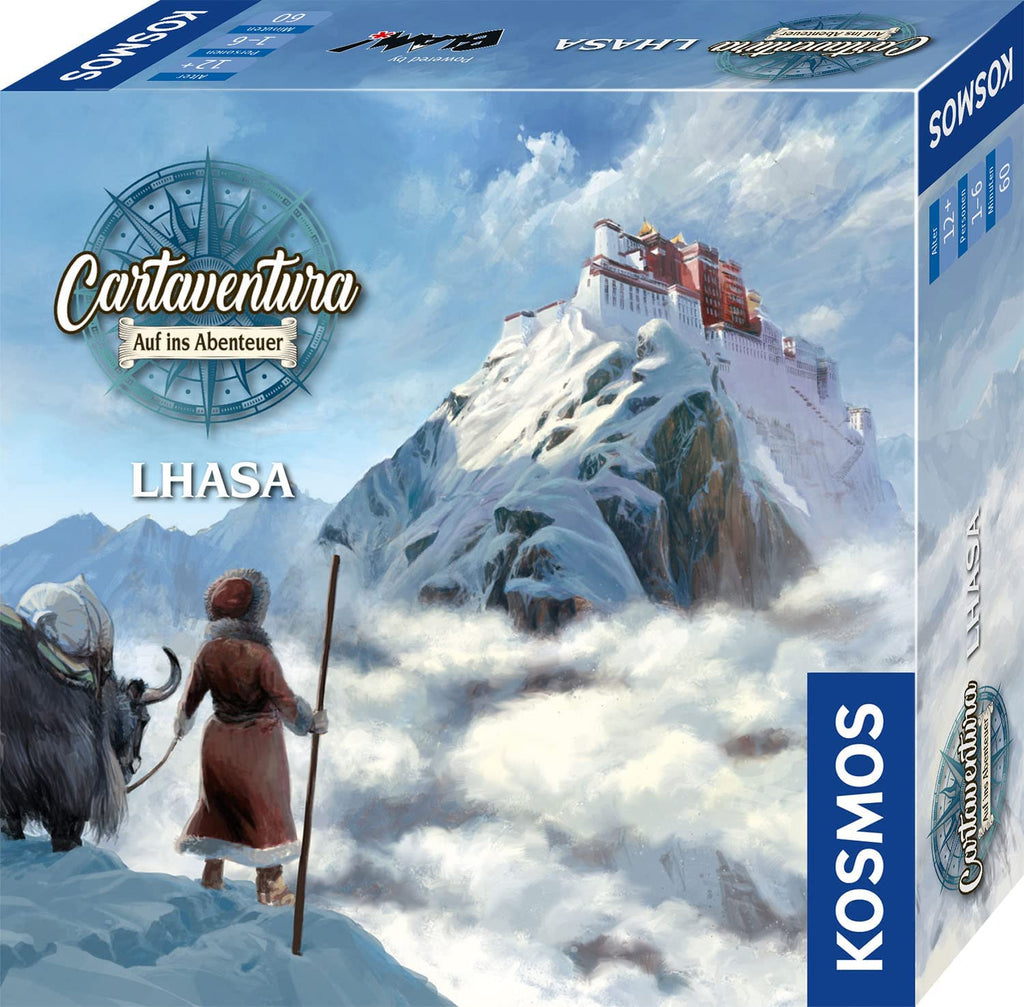 Gesellschaftsspiel - Cartaventura: Lhasa  - Kosmos