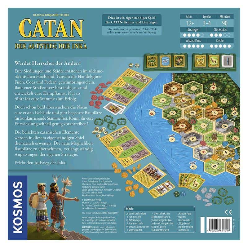 Gesellschaftsspiel - Catan: Der Aufstieg der Inka - Kosmos