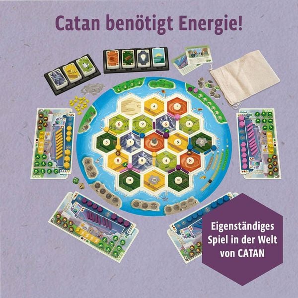 Gesellschaftsspiel - Catan Energien - Kosmos