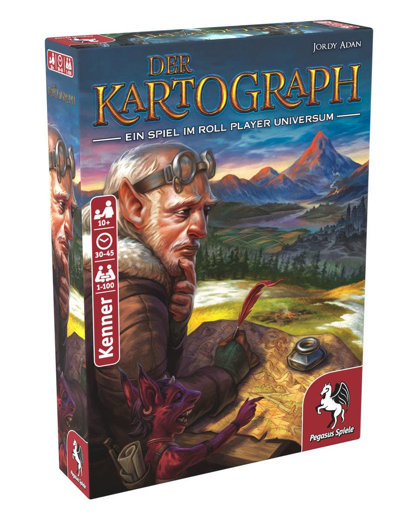 Gesellschaftsspiel - Der Kartograph - Pegasus Spiele