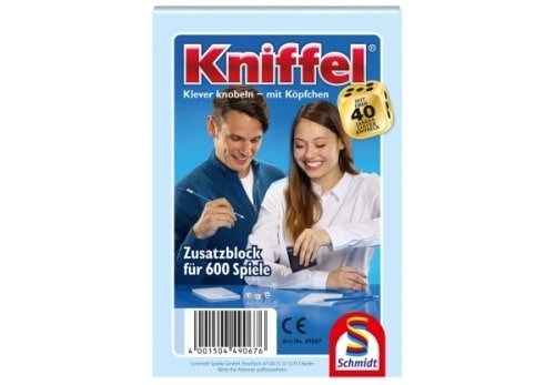 Gesellschaftsspiel - Kniffelblock klein - Schmidt Spiele