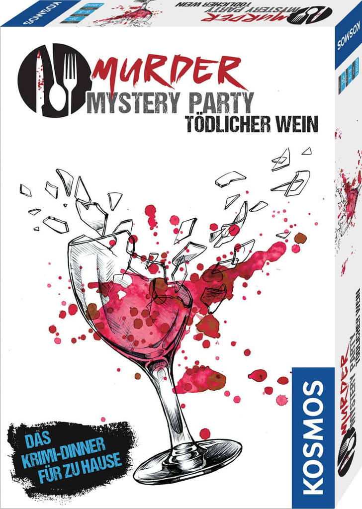 Gesellschaftsspiel - Murder Mystery Party Tödlicher Wein     - Kosmos