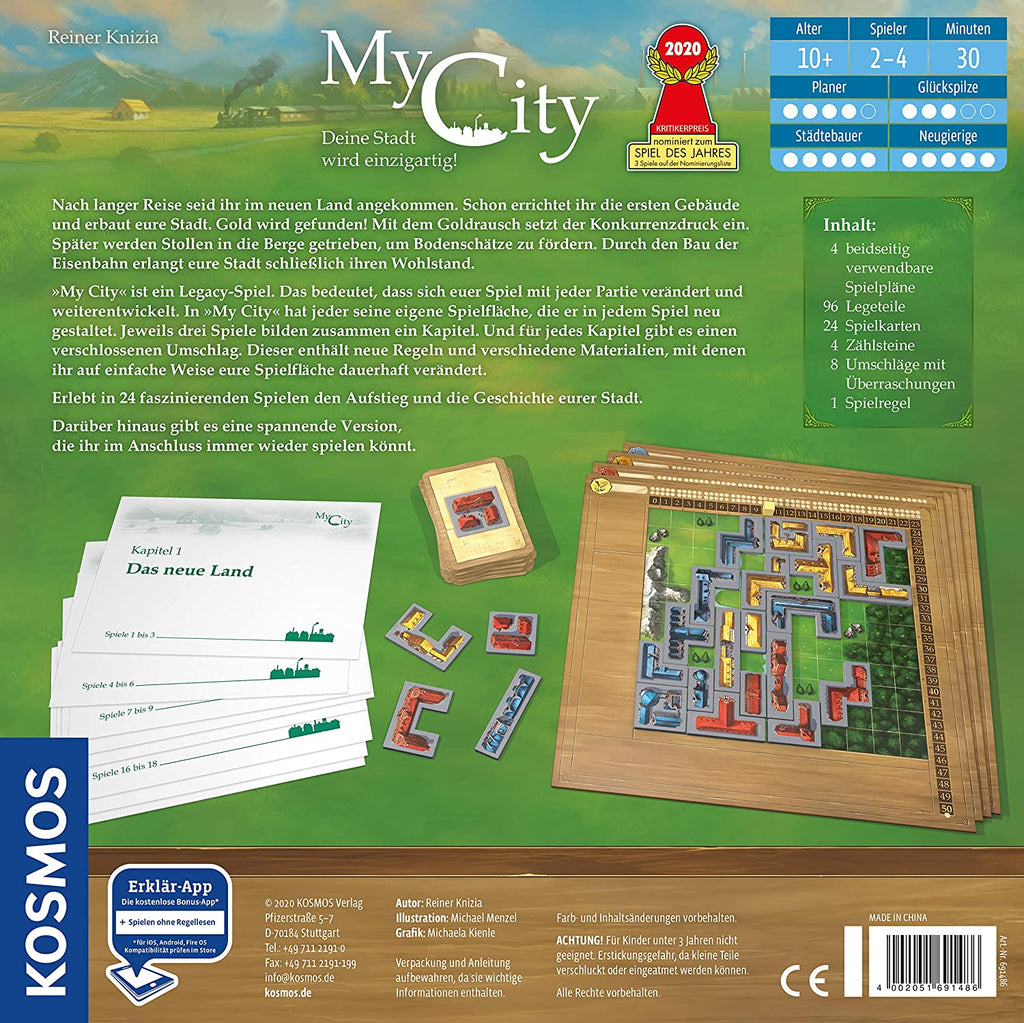 Gesellschaftsspiel - My City - Kosmos