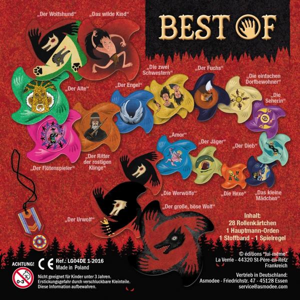 Gesellschaftsspiel - Werwölfe Best of - Asmodee