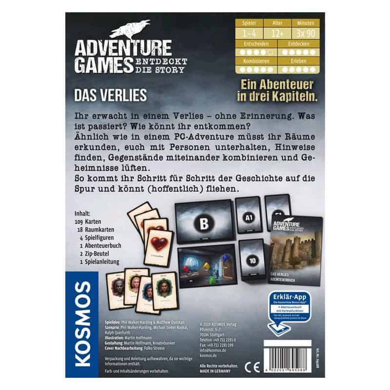 Gesellschaftsspiele - Adventure Games: Das Verlies - Kosmos