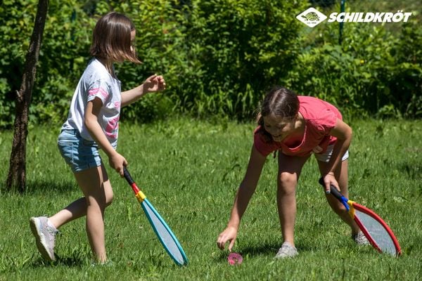 Giant Racket Set - 2 Schläger - mit Bällen - Schildkröt