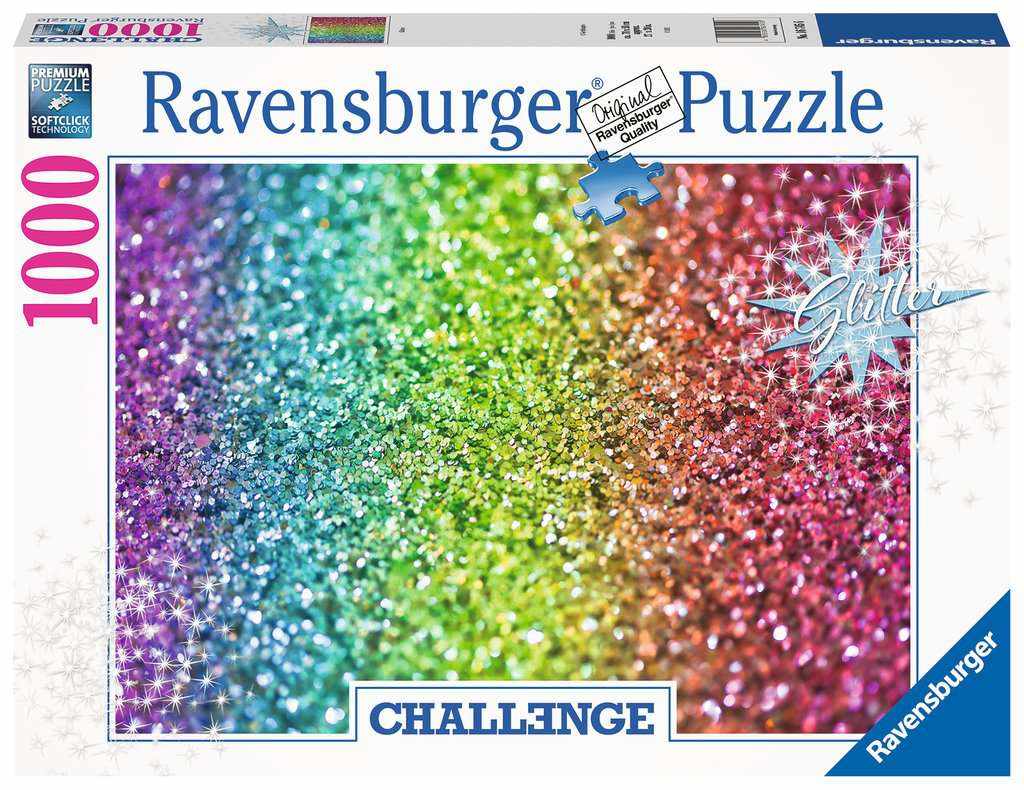 Glitter Challenge Puzzle 2 Ravensburger 1000 Teile - Ravensburger