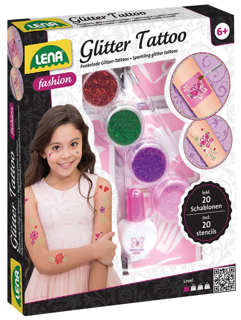 Glitter Tattoo, Faltschachtel - Simm Spielwaren