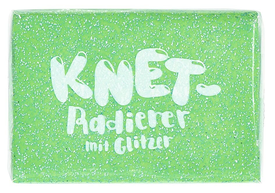 Glitzer Knet Radierer - Moses