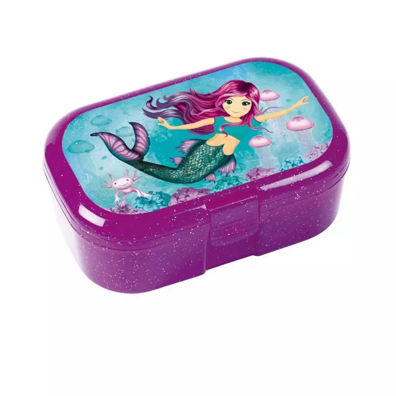 Glitzer Mini Lunchbox, Meerjungfrau Coralie - Mauder