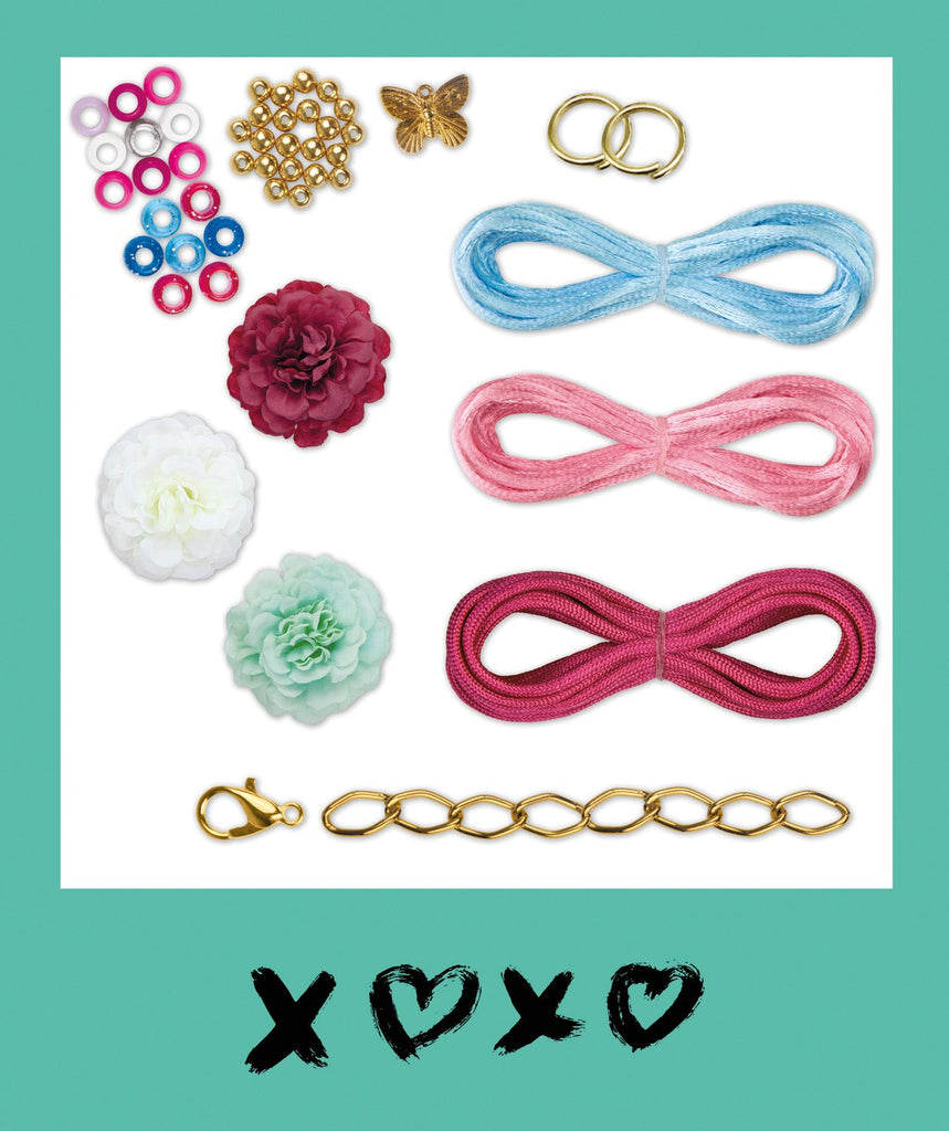 Bastelmaterial aus dem Hobby Horsing Halfter Set
