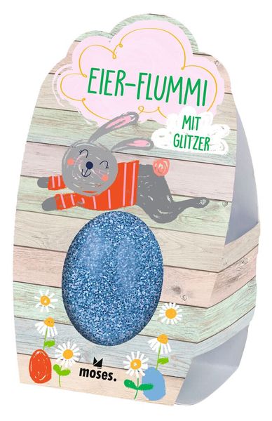 Glitzernder Eier - Flummi - Moses