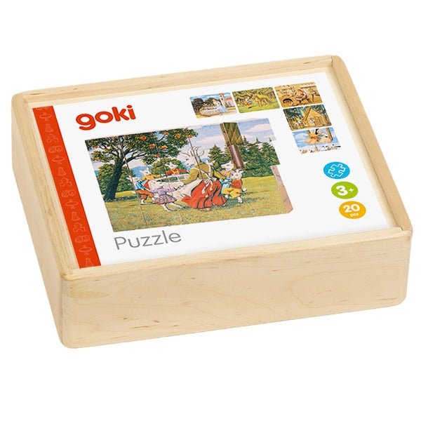 Goki - Würfelpuzzle Märchen - Goki