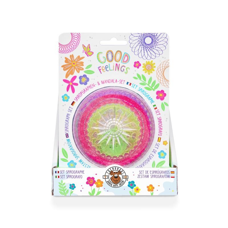 GOOD FEELINGS - Spirographen & Mandala - Set 6 - teilig - Trendhaus