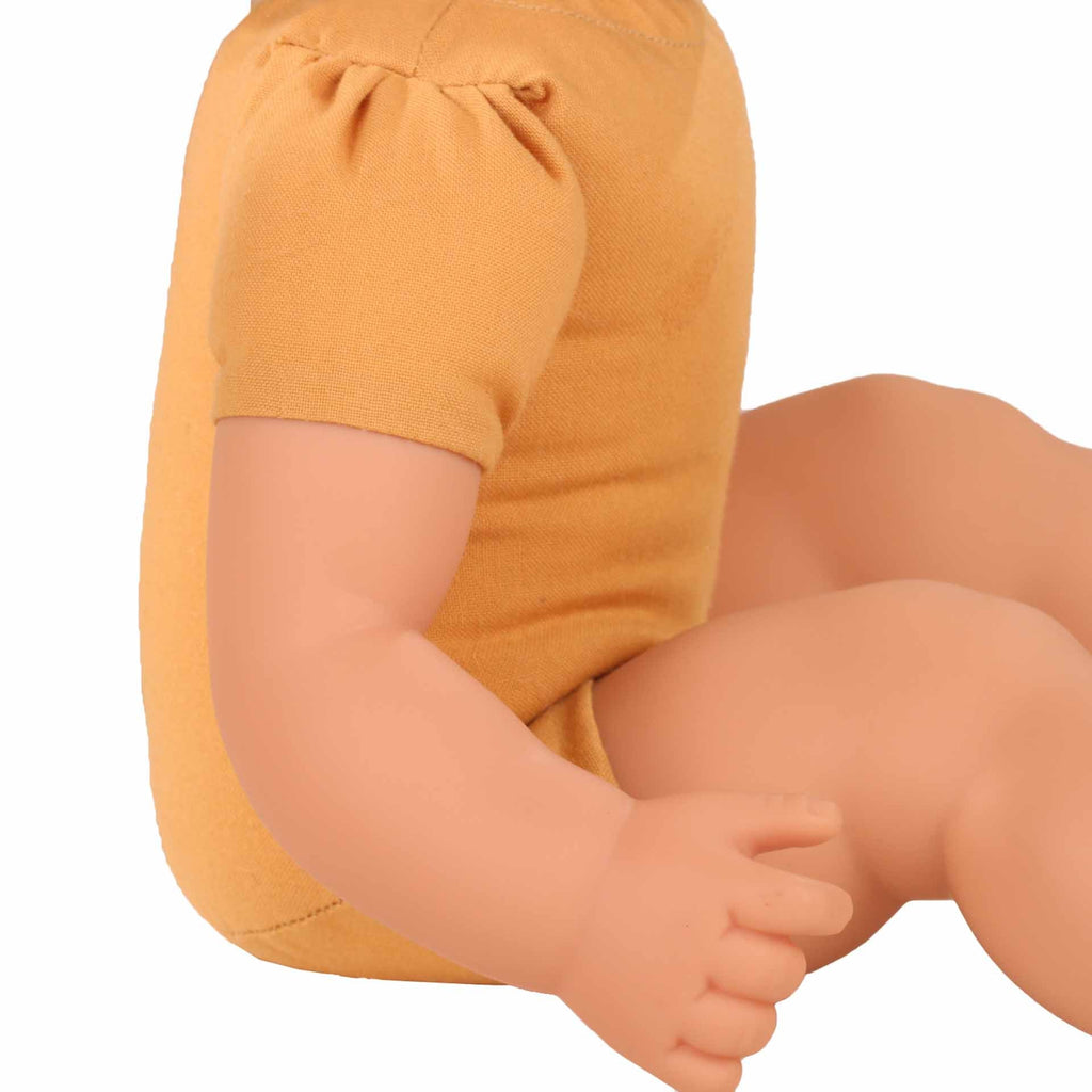 Weichkörperpuppe Götz Maxy Muffin in Strickoutfit
