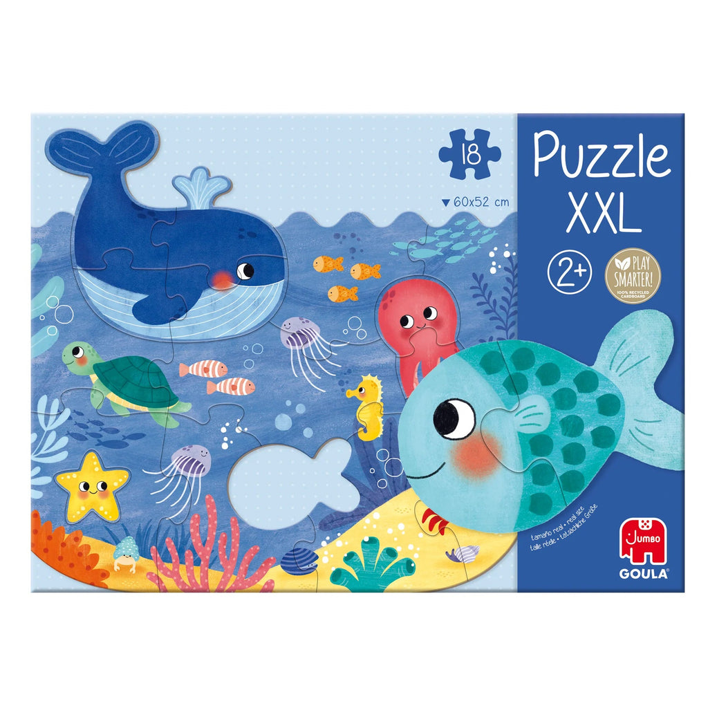 Verpackung Goula Ozean Puzzle – Lernspiel aus Karton
