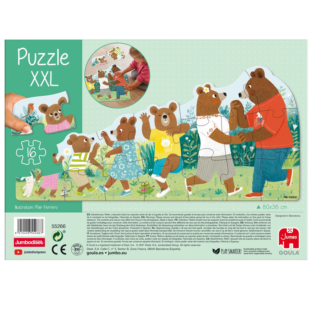 Goula Lernpuzzle aus Pappe – Umweltfreundlich & sicher

