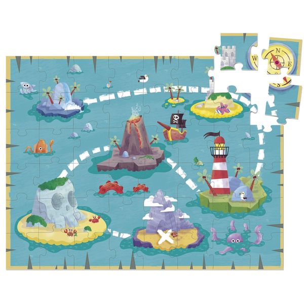 GOULA XXL Puzzle Piraten - Jumbo