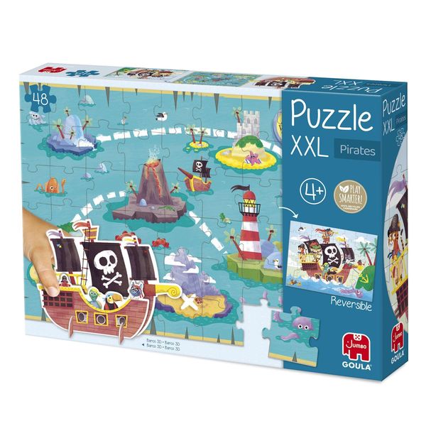 GOULA XXL Puzzle Piraten - Jumbo