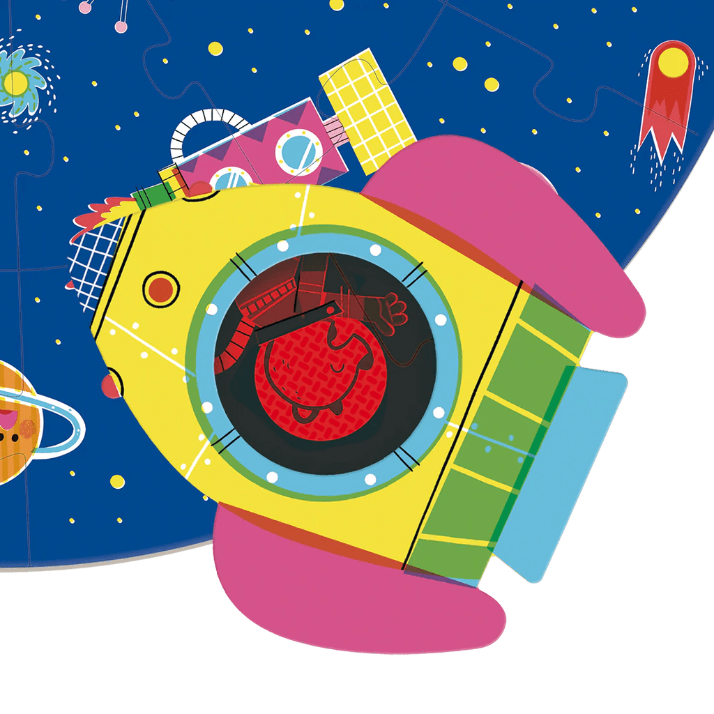 Raketen-Spielzeug beim Puzzle – interaktives Lernspiel ab 3 Jahren
