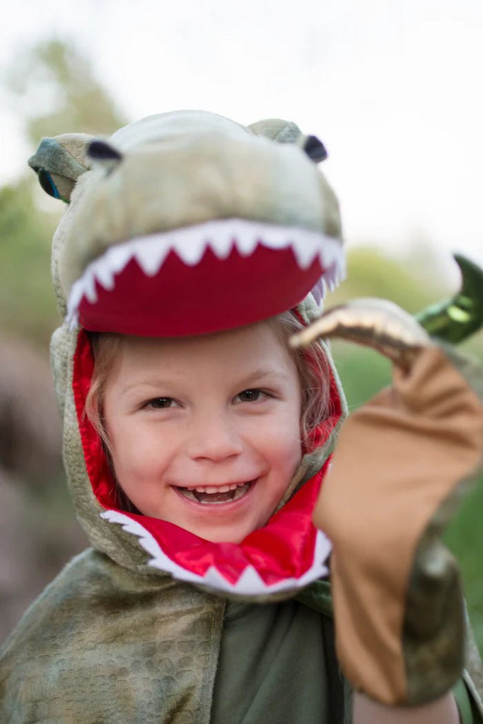 Grandasaurus T - Rex Umhang mit Kopf & Klauen, 4 - 6 Jahre - Great Pretenders