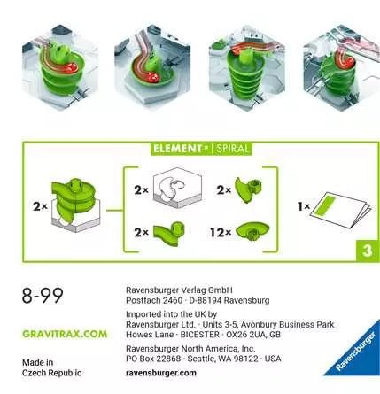 GraviTrax Element Spiral - Kugelbahn - Erweiterung - Ravensburger