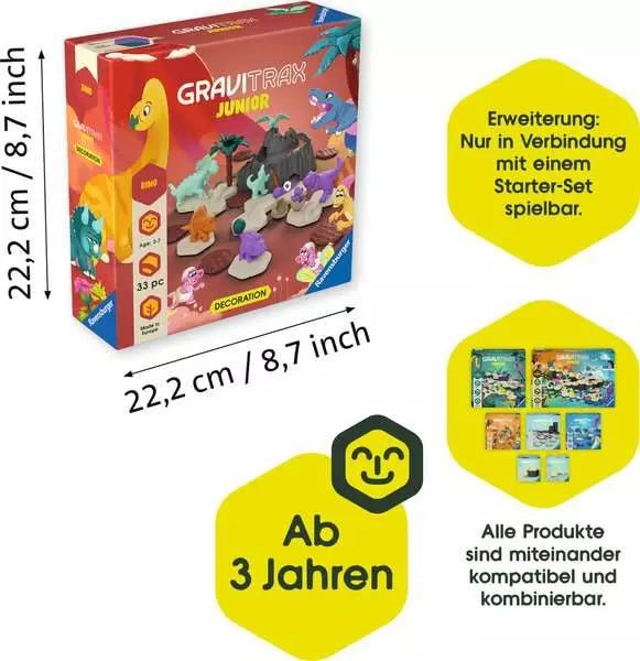 GraviTrax Junior Dino Set Geschenkidee für Kinder ab 3 Jahren