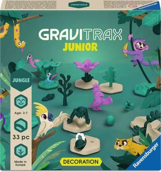 Ravensburger GraviTrax Junior Jungle Deko-Set Kugelbahn Zubehör