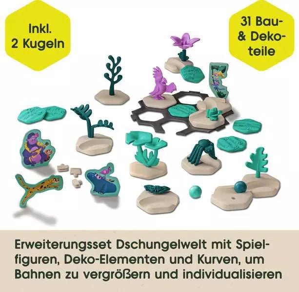 GraviTrax Junior Jungle Kugelbahn Zubehör ab 3 Jahre Lernspielzeug