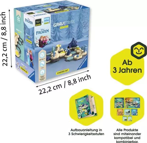 GraviTrax Junior Frozen Kugelbahn mit Figuren und Dekoration
