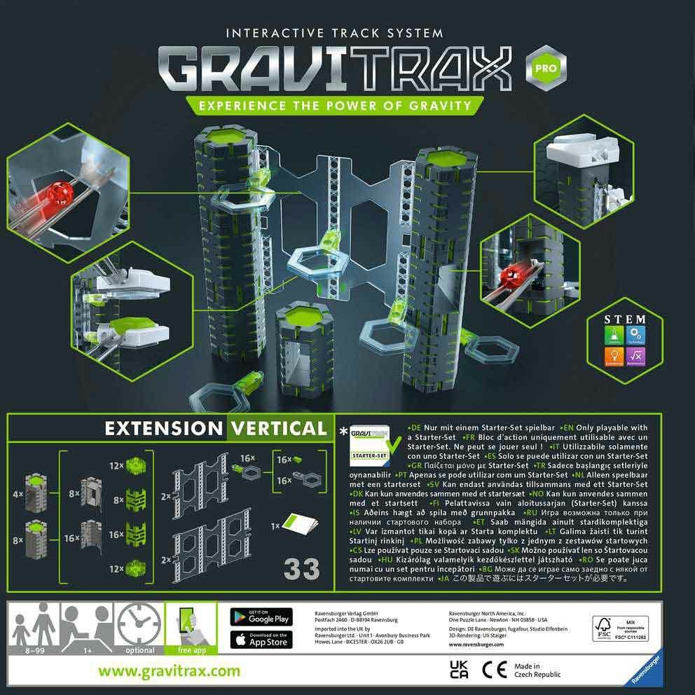 GraviTrax PRO Erweiterungs - Set Vertical - Ravensburger