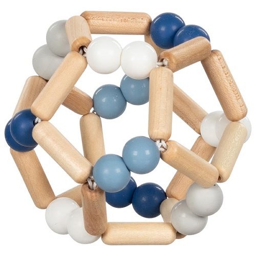 Greifling Elastik Ball, blau - Goki