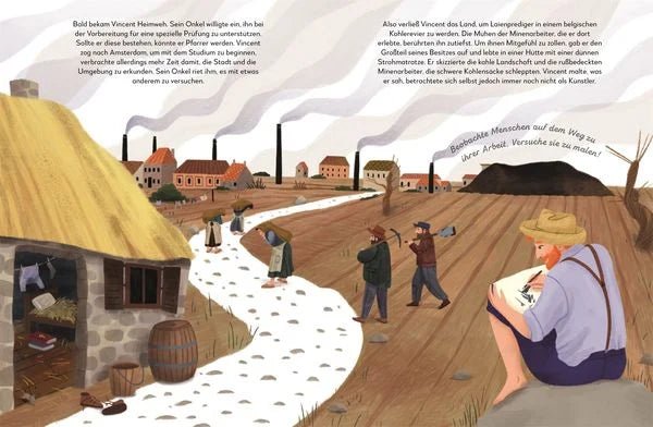 Vincent van Gogh Künstlerbuch für Kinder – Große Kunstgeschichten
