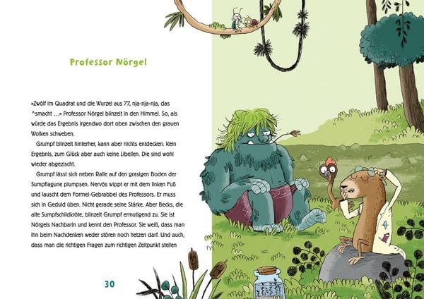 Grumpf vom Sumpf lustiges Kinderbuch Schlamm Abenteuer
