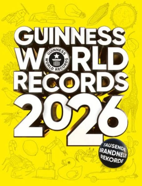 Guinness World Records 2026 Buch deutsch Rekorde für Kinder ab 8 Jahren