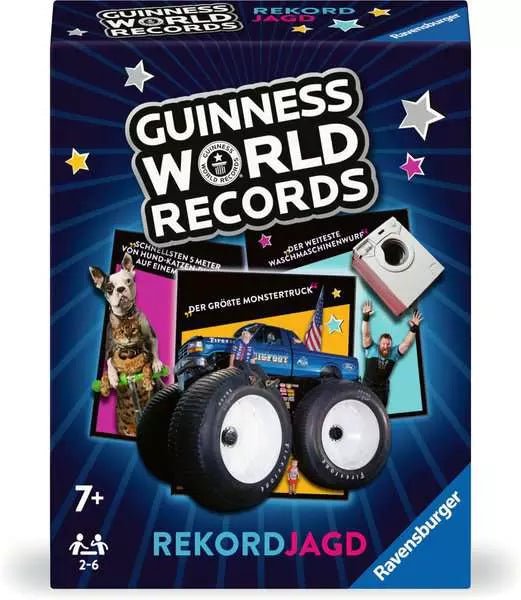 Guinness World Records - Rekordjagd - Kartenspiel - Ravensburger