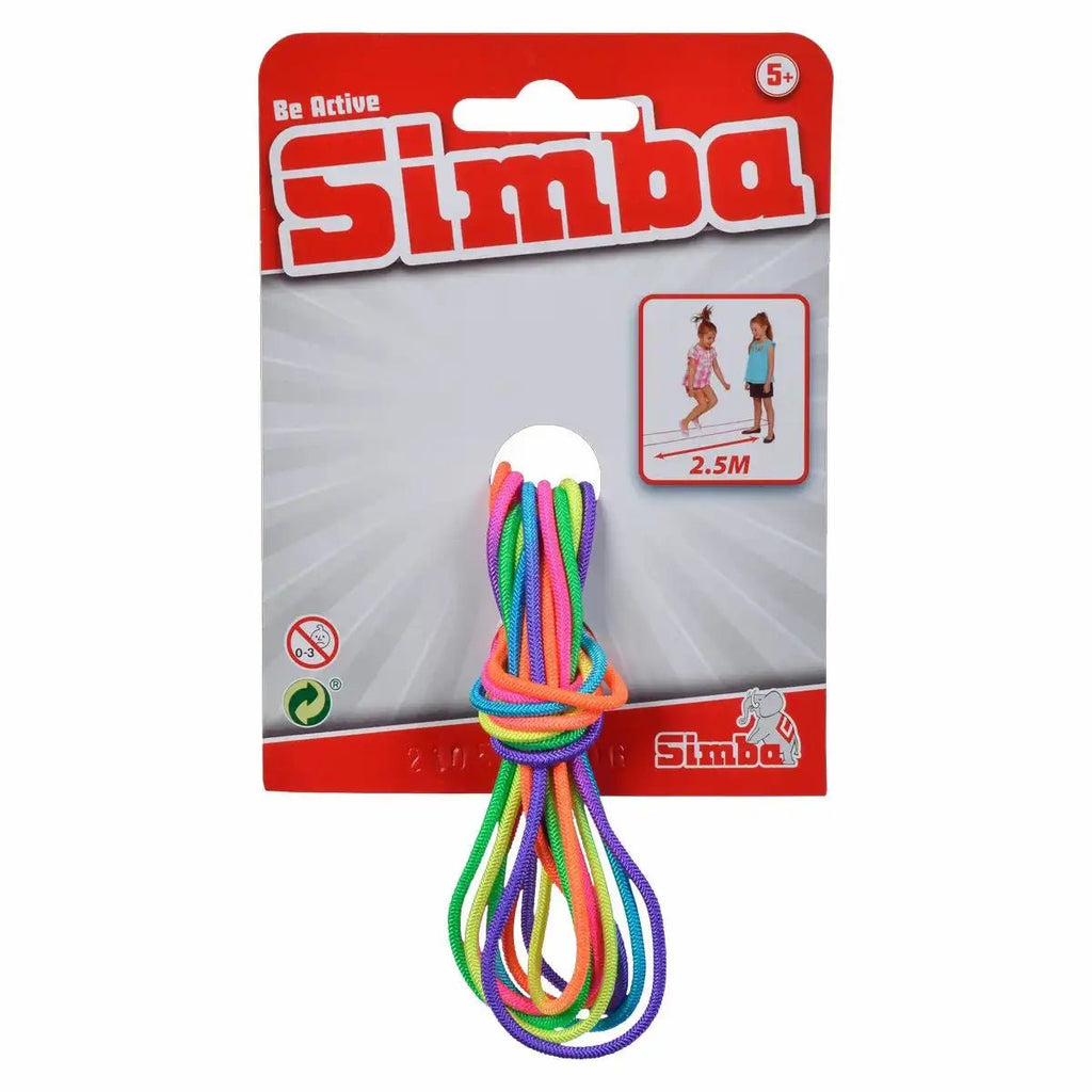 Hüpfgummi Gummitwist Simba 300 cm mehrfarbig
