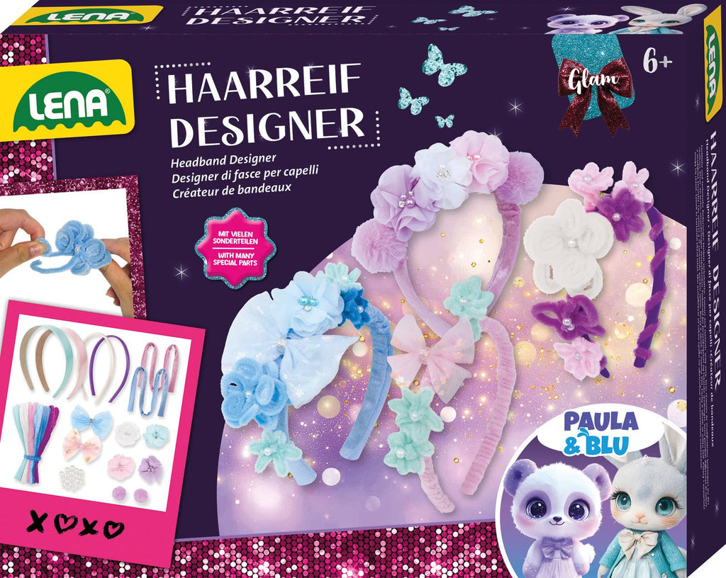 Haarreif Designer Bastelset mit Zubehör
