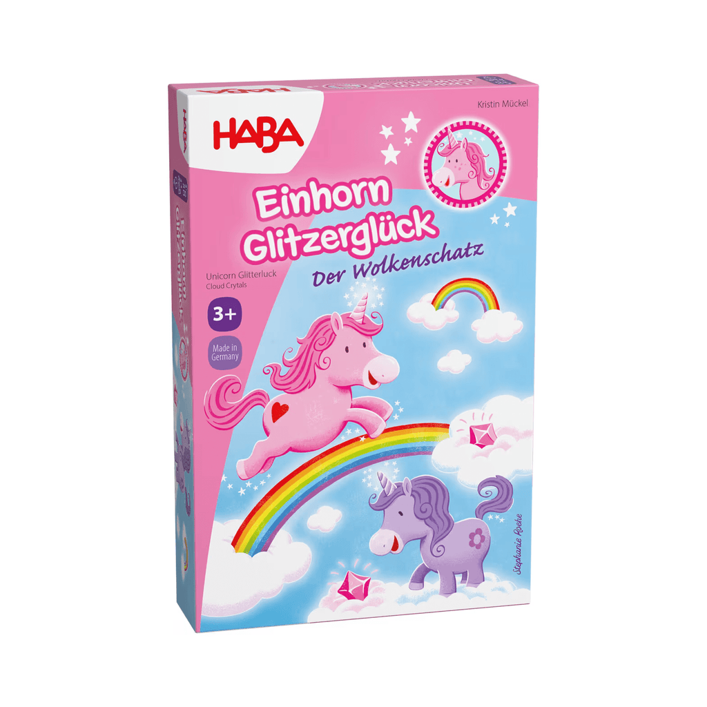 HABA Einhorn Glitzerglück – Der Wolkenschatz Spiel ab 3 Jahren

