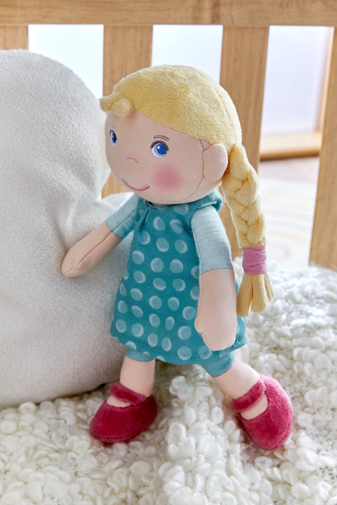 HABA Kuschelpuppe Linnéa – weich & sicher für Babys ab 6 Monaten