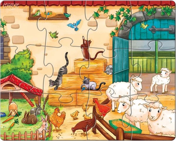 HABA Puzzle - Bauernhoftier - Haba