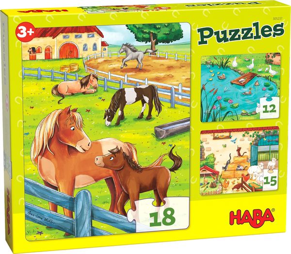 HABA Puzzle - Bauernhoftier - Haba