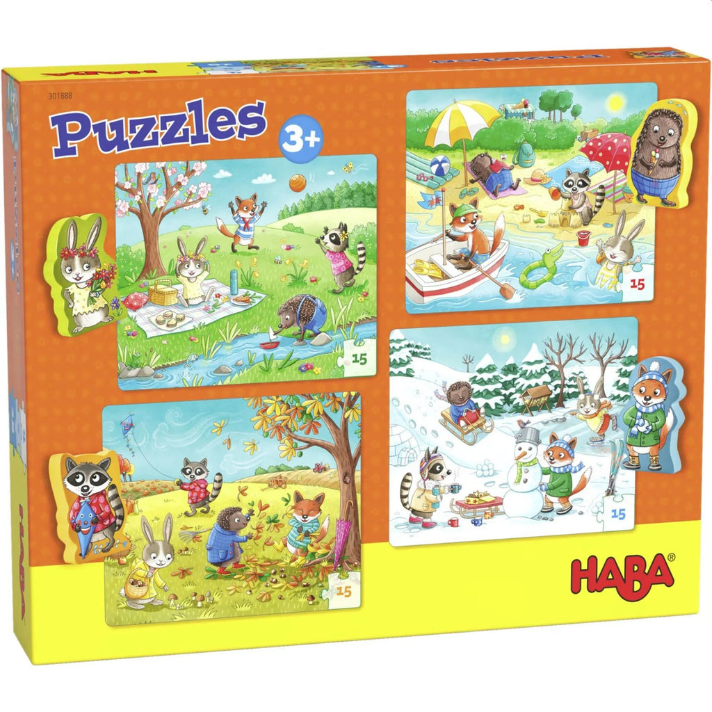 HABA - Puzzles Jahreszeiten - Haba