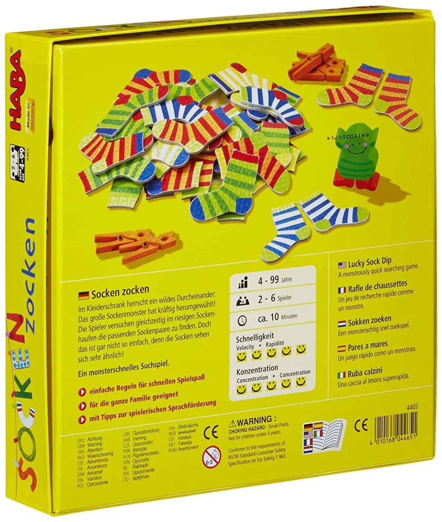 HABA Spiel - Socken zocken - Haba