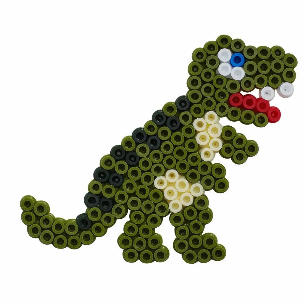Hama Bügelperlen Dino & Auto Set – 1100 Perlen & 2 Stiftplatten ab 5 Jahren