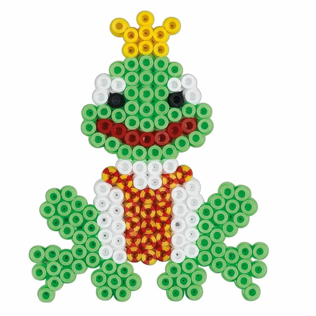 Hama Bügelperlen Starter Set Frosch mit 350 Perlen & Stiftplatte