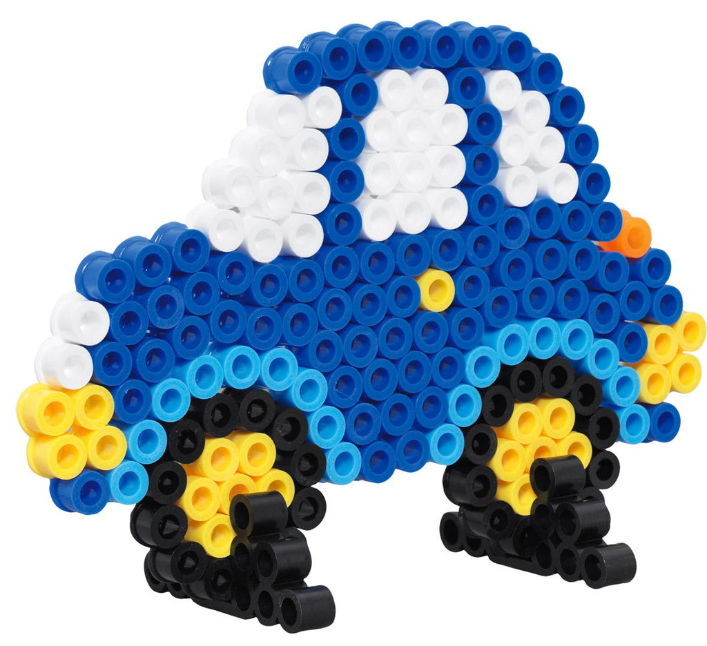 Hama Maxi Bügelperlen Auto Set mit 250 Perlen & Stiftplatte ab 3 Jahren