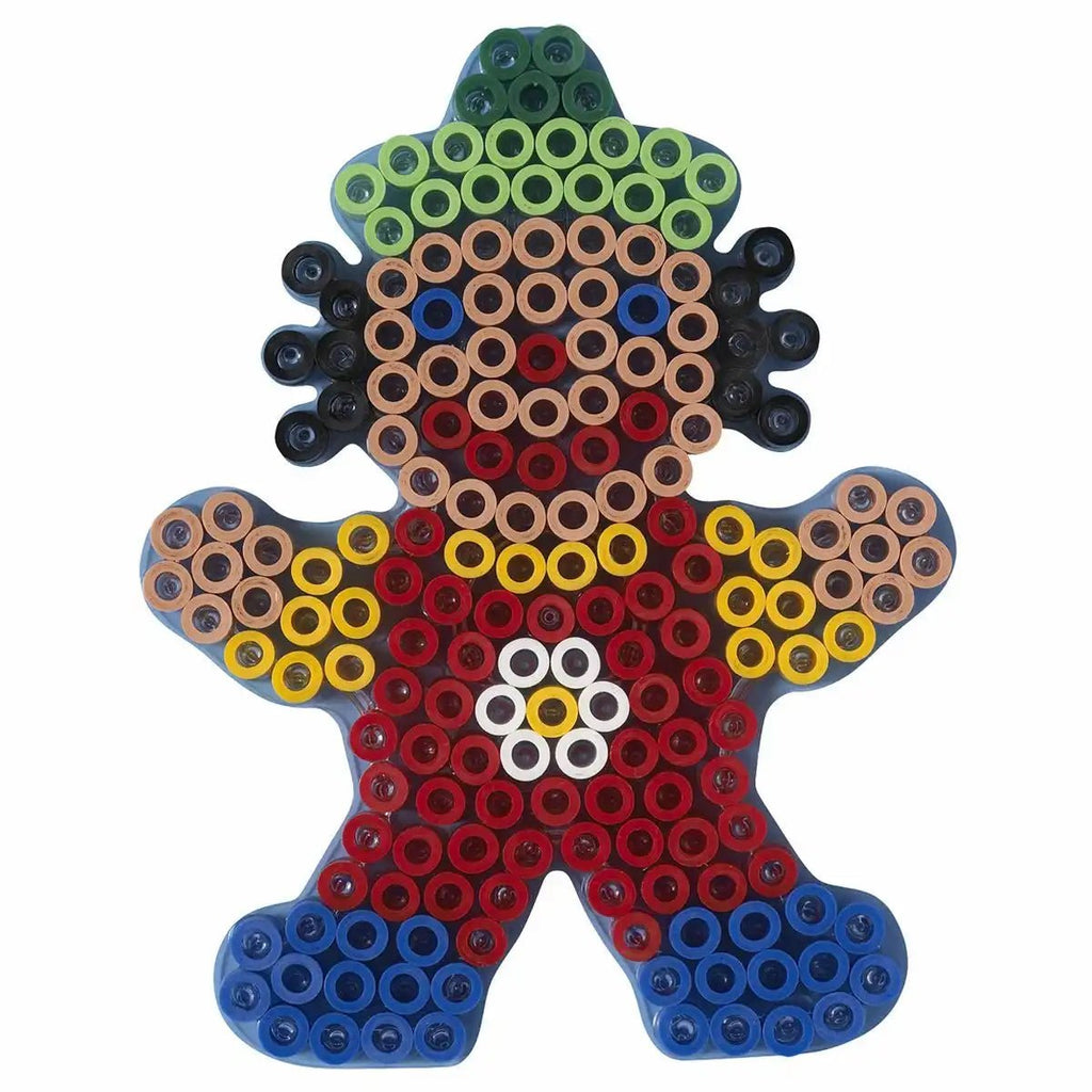 Hama Maxi Stiftplatte Clown – Steckplatte für große Bügelperlen ab 3 Jahren
