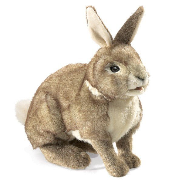 Handpuppe - Baumwollschwanz - Kaninchen / Rabbit, Cottontail - Folkmanis