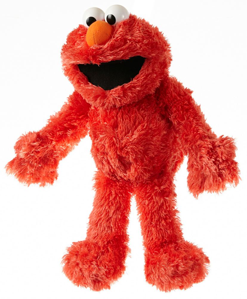 Handpuppe - Elmo, Sesamstrasse - Living Puppets